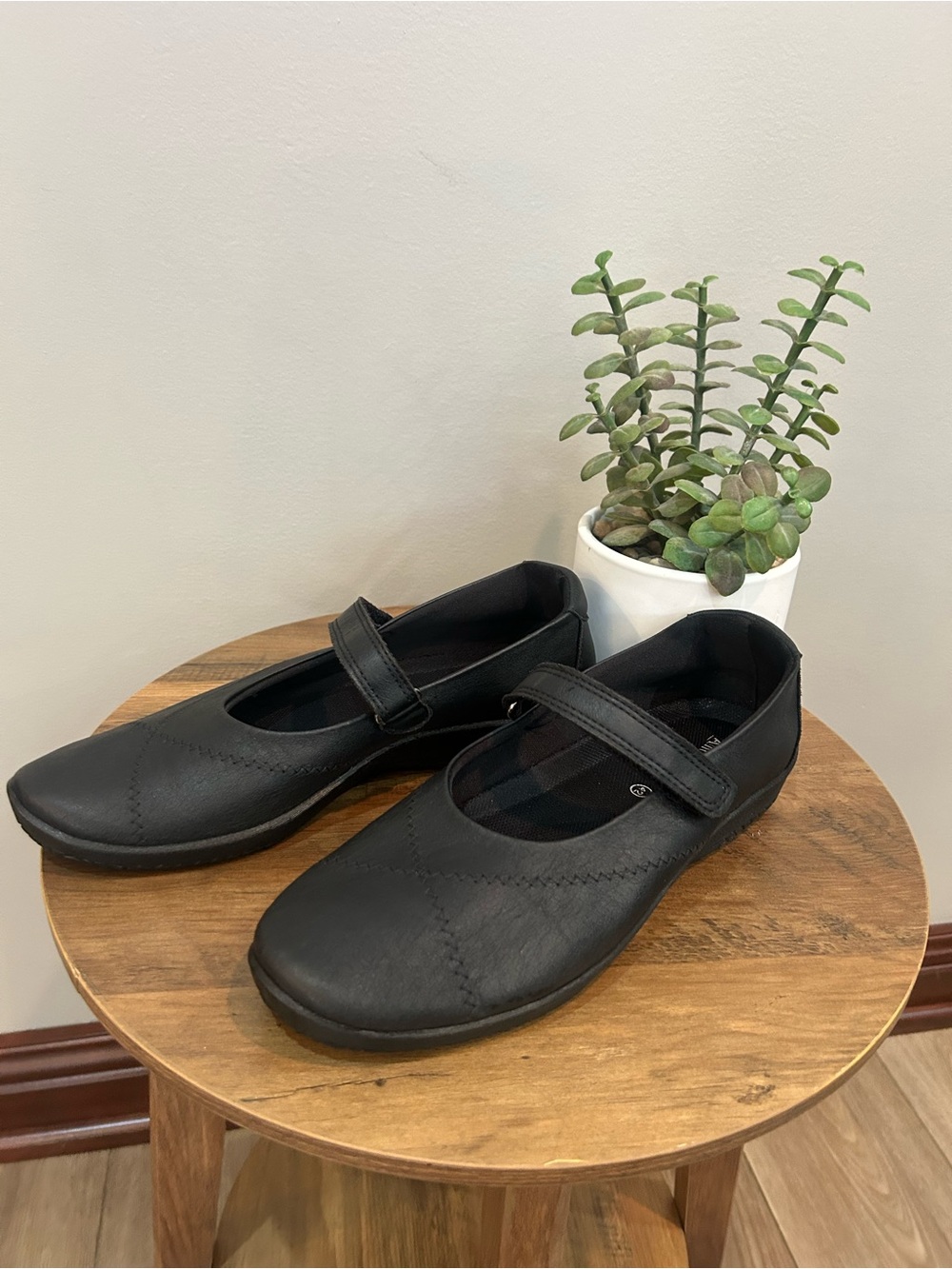 Arcopedico Black Mary Jane Comfort Shoes EU 42 US 10.5-11 Made in Portugal